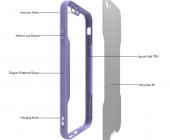 Apple iPhone 6 6S Kılıf Lens Korumalı Hibrit İnce Silikon Kapak - 11