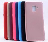 Samsung Galaxy A8 2018 Kılıf Premier Mat Esnek Silikon Kapak - 12