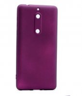 Nokia 5 Kılıf Premier Mat Esnek Silikon Kapak + Temperli Cam - 6