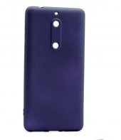 Nokia 5 Kılıf Premier Mat Esnek Silikon Kapak + Temperli Cam - 7