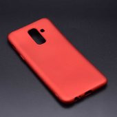 Samsung Galaxy A6 2018 Kılıf Premier Mat Esnek Silikon Kapak - 4