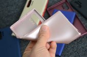 Samsung Galaxy Note 10 Plus Kılıf Premier Mat Esnek Silikon Kapak - 9