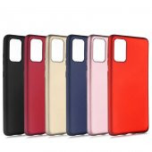 Samsung Galaxy S20 Ultra Kılıf Premier Mat Esnek Silikon Kapak - 12