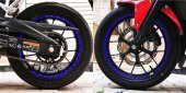 Tam Tur Reflektif Mavi Supersport İç Jant Şeridi Sticker Çınar Extreme - 1