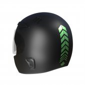 2 Adet Sport Kask, Araba Ayna Orman Yeşili Kask Sticker Çınar Extreme - 1