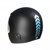 2 Adet Sport Kask, Araba Ayna Nane Yeşili Kask Sticker Çınar Extreme - 1