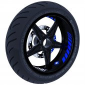Gp Racing Reflektif Mavi İç Jant Şeridi Sticker Çınar Extreme - 1