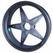 Karbon Fiber Dokulu Moto GP İç Jant Şeridi Sticker Çınar Extreme - 1