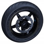 Karbon Fiber Dokulu Moto GP İç Jant Şeridi Sticker Çınar Extreme - 2