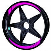 Moto GP Gül Pembesi İç Jant Şeridi Sticker Çınar Extreme - 1