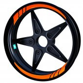Moto GP Alev Turuncusu İç Jant Şeridi Sticker Çınar Extreme - 1