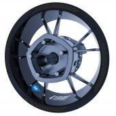Karbon Fiber Dokulu Double Stripe Jant Şeridi Sticker Çınar Extreme - 1