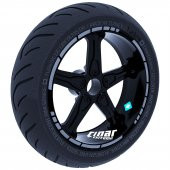 Moto GP Stili Taş Grisi Jant Şeridi Sticker Çınar Extreme - 1
