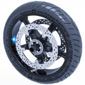 Karbon Fiber Dokulu 4 Parçalı Kesikli Jant Şeridi Sticker Çınar Extreme - 1