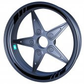 Moto GP Jet Siyah İç Jant Şeridi Sticker Çınar Extreme - 1