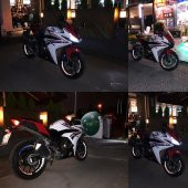 Tam Tur Reflektif Beyaz (Gri) Supersport İç Jant Şeridi Sticker Çınar Extreme - 3