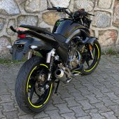 4 Parçalı Kesikli Tasarımlı Floresan Sarı Jant Şeridi Sticker Çınar Extreme - 3