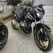 4 Parçalı Kesikli Tasarımlı Floresan Sarı Jant Şeridi Sticker Çınar Extreme - 4