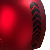 2 Adet Sport Tasarımlı Kask, Araba Ayna Sticker Reflektif, Floresan, Parlak Düz, Özel Renkler Çınar Extreme - 4