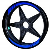 Reflektif Mavi Moto GP İç Jant Şeridi Sticker Çınar Extreme - 1