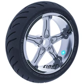Double Stripe Jant Şeridi Sticker Reflektif, Floresan, Özel Renkler Çınar Extreme - 12