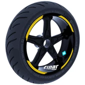 Double Stripe Jant Şeridi Sticker Reflektif, Floresan, Özel Renkler Çınar Extreme - 9