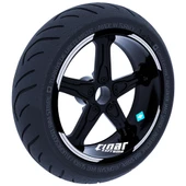 Double Stripe Jant Şeridi Sticker Reflektif, Floresan, Özel Renkler Çınar Extreme - 7