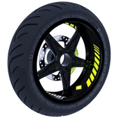 Gp Racing İç Jant Şeridi Sticker Reflektif, Floresan, Özel Renkler Çınar Extreme - 8
