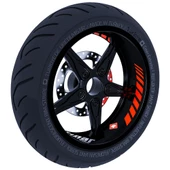 Gp Racing İç Jant Şeridi Sticker Reflektif, Floresan, Özel Renkler Çınar Extreme - 6