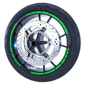 Moto GP Stili Jant Şeridi Sticker Reflektif, Floresan, Özel Renkler Çınar Extreme - 6