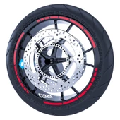 Moto GP Stili Jant Şeridi Sticker Reflektif, Floresan, Özel Renkler Çınar Extreme - 8