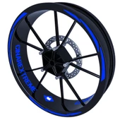 3 Parça Tasarımlı Jant Şeridi Sticker Reflektif, Floresan, Özel Renkler Çınar Extreme - 3