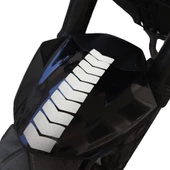 Ok Tasarımlı Çamurluk Kask Sticker Reflektif, Floresan, Düz Renkler Çınar Extreme - 2