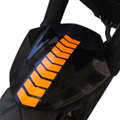 Ok Tasarımlı Çamurluk Kask Sticker Reflektif, Floresan, Düz Renkler Çınar Extreme - 10