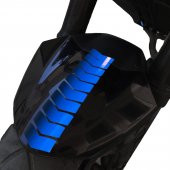 Ok Tasarımlı Azur Mavi Çamurluk Kask Sticker Çınar Extreme - 1