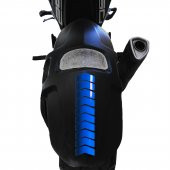 Ok Tasarımlı Azur Mavi Çamurluk Kask Sticker Çınar Extreme - 2