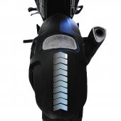 Ok Tasarımlı Taş Grisi Çamurluk Kask Sticker Çınar Extreme - 1