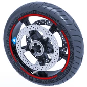 4 Parçalı Kesikli Jant Şeridi Sticker Reflektif, Floresan, Özel Renkler Çınar Extreme - 2