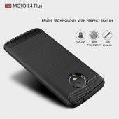 Lenovo Moto E4 Plus Kılıf Antişok Korumalı Moor Silikon Kapak - 6