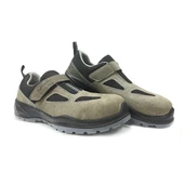 Vogel 1100 Süet Yazlık S1 İş Güvenliği Ayakkabısı Kompozit Burun Mıknatıs Çekmez Aşınmaya Dayanıklı Taban - 1