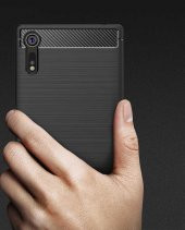Sony Xperia XZ1 Kılıf Antişok Korumalı Moor Silikon Kapak - 9