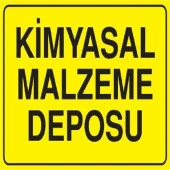 Uyarı Levhası Kimyasal Malzeme Deposu "792" - 1