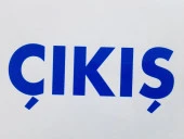 Uyarı Levhası Çıkış "1651" - 1