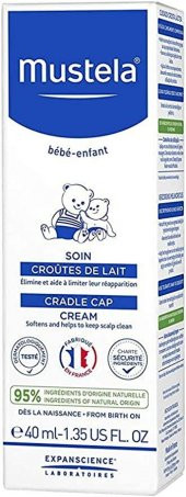 Mustela Cradle Cap 40 ml Saç Pullanma Karşıtı Krem - 2
