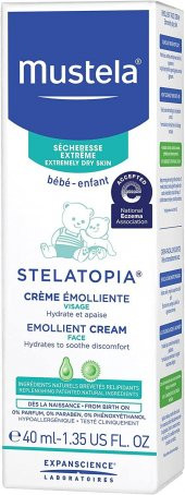 Mustela Stelatopia Emollient Face Cream Yüz Kremi 40 ml - 3