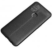 One Plus Nord N10 5G Kılıf Niss Antişok Korumalı Deri Silikon Kapak - 4