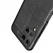 Samsung Galaxy A22 M22 M32 Kılıf Niss Antişok Korumalı Deri Silikon Kapak - 4