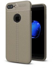 Apple iPhone 7 Plus Kılıf Niss Antişok Korumalı Deri Silikon Kapak thumbnail 5