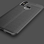 Xiaomi Mi 8 SE Kılıf Niss Antişok Korumalı Deri Silikon Kapak - 10