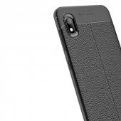 Samsung Galaxy A10 Kılıf Niss Antişok Korumalı Deri Silikon Kapak - 8